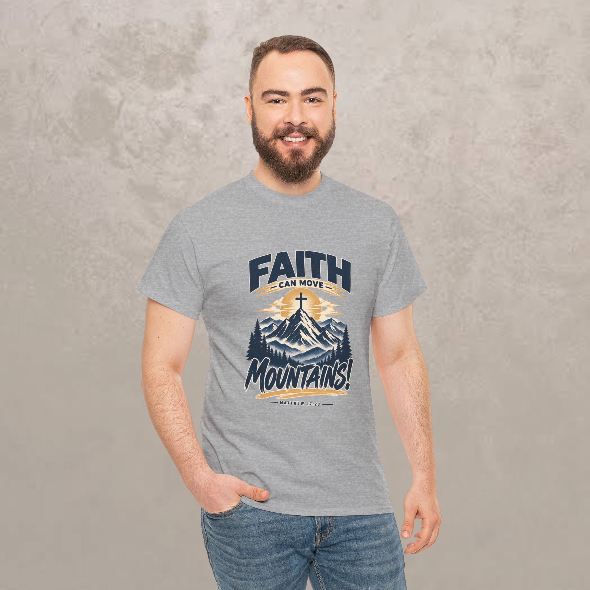 Faith Can Move Mountains Unisex Tee
