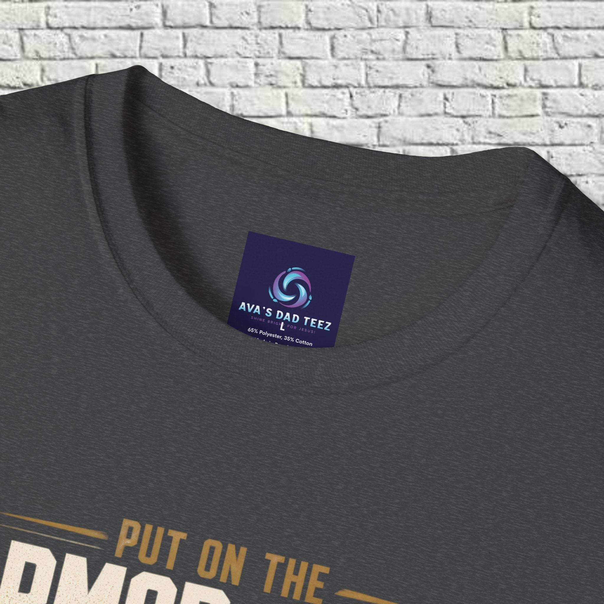 Put on the Armor of God  - Graphic Men's Tee Ephesians 6:10-17