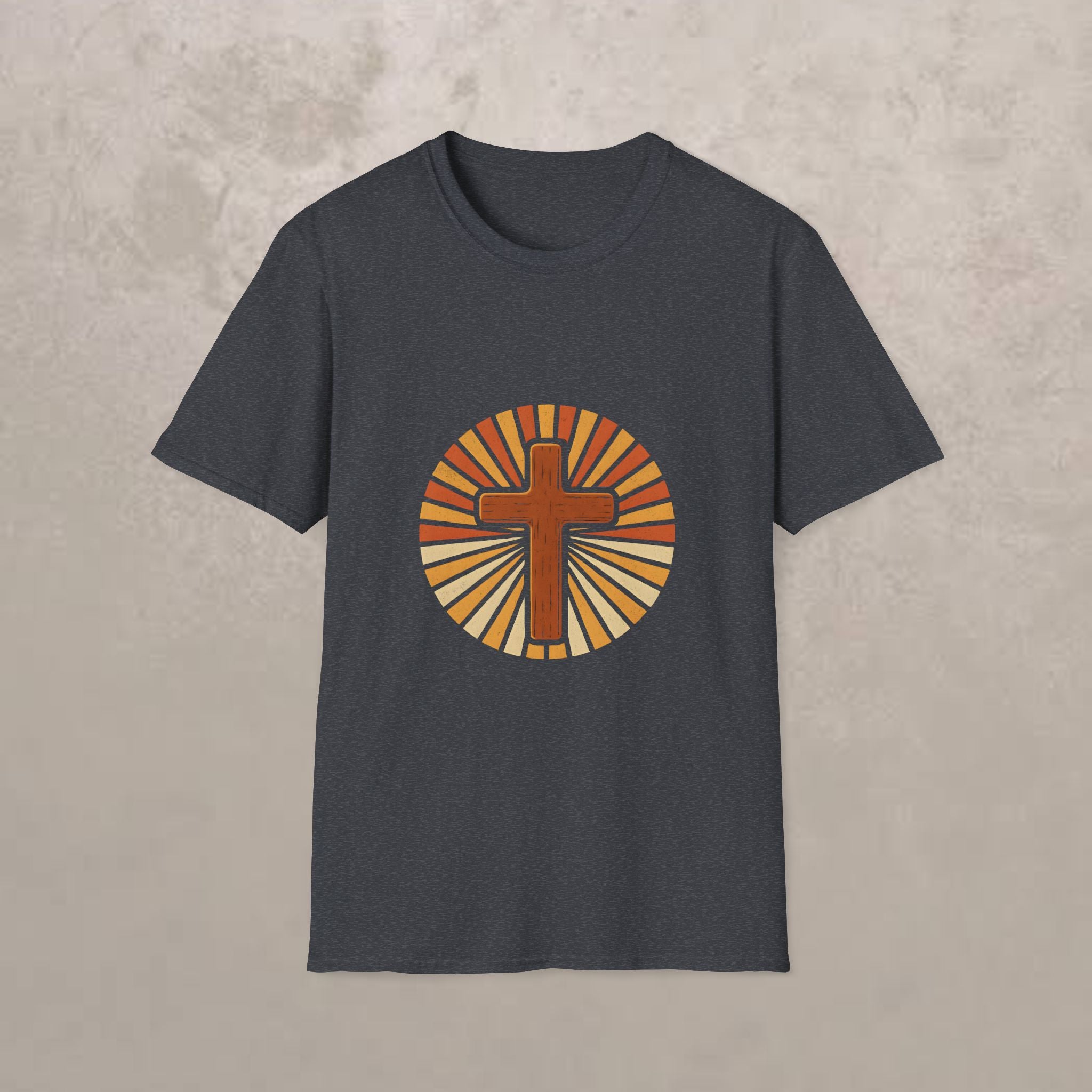 Cross with Sunburst Rays T-Shirt