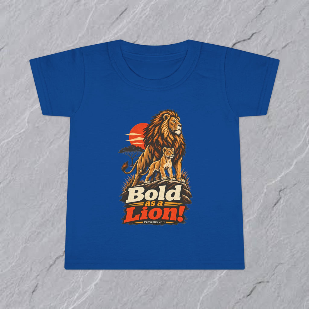 Toddler - Bold as a Lion Graphic Tee