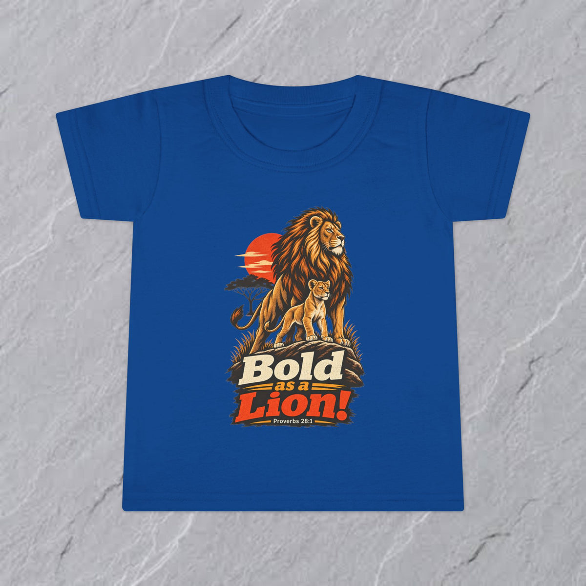 Toddler - Bold as a Lion Graphic Tee