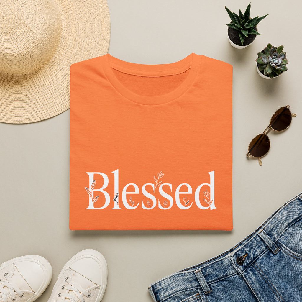 Blessed Floral Logo  Women's T-Shirt