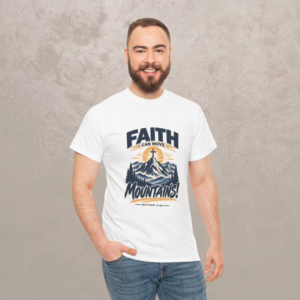 Faith Can Move Mountains Unisex Tee