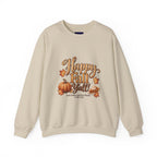 Happy Fall Y'all!  - Let's Gather and Give Thanks to the Lord Sweatshirt - Autumn Pumpkins & Leaves Crewneck