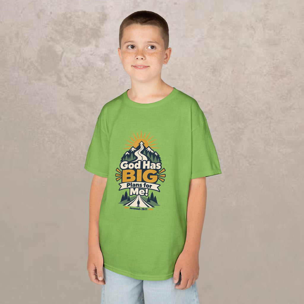 Kids - "God Has Big Plans for Me" Tee - Jeremiah 29:11