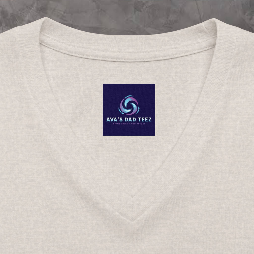 God is Faithful Through Every Season - Women's V-Neck Tee