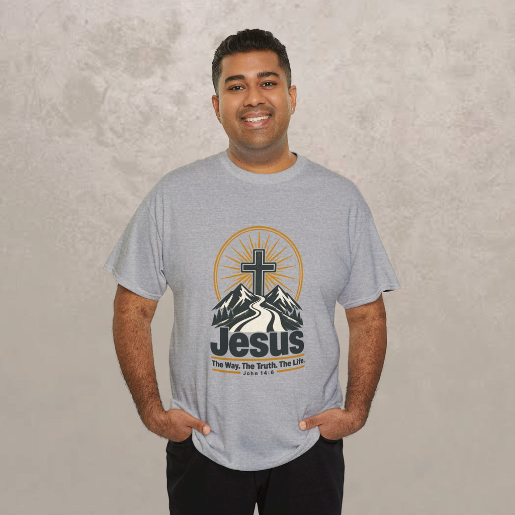 Jesus: The Way, The Truth, The Life - John 14:6 Unisex Graphic Tee