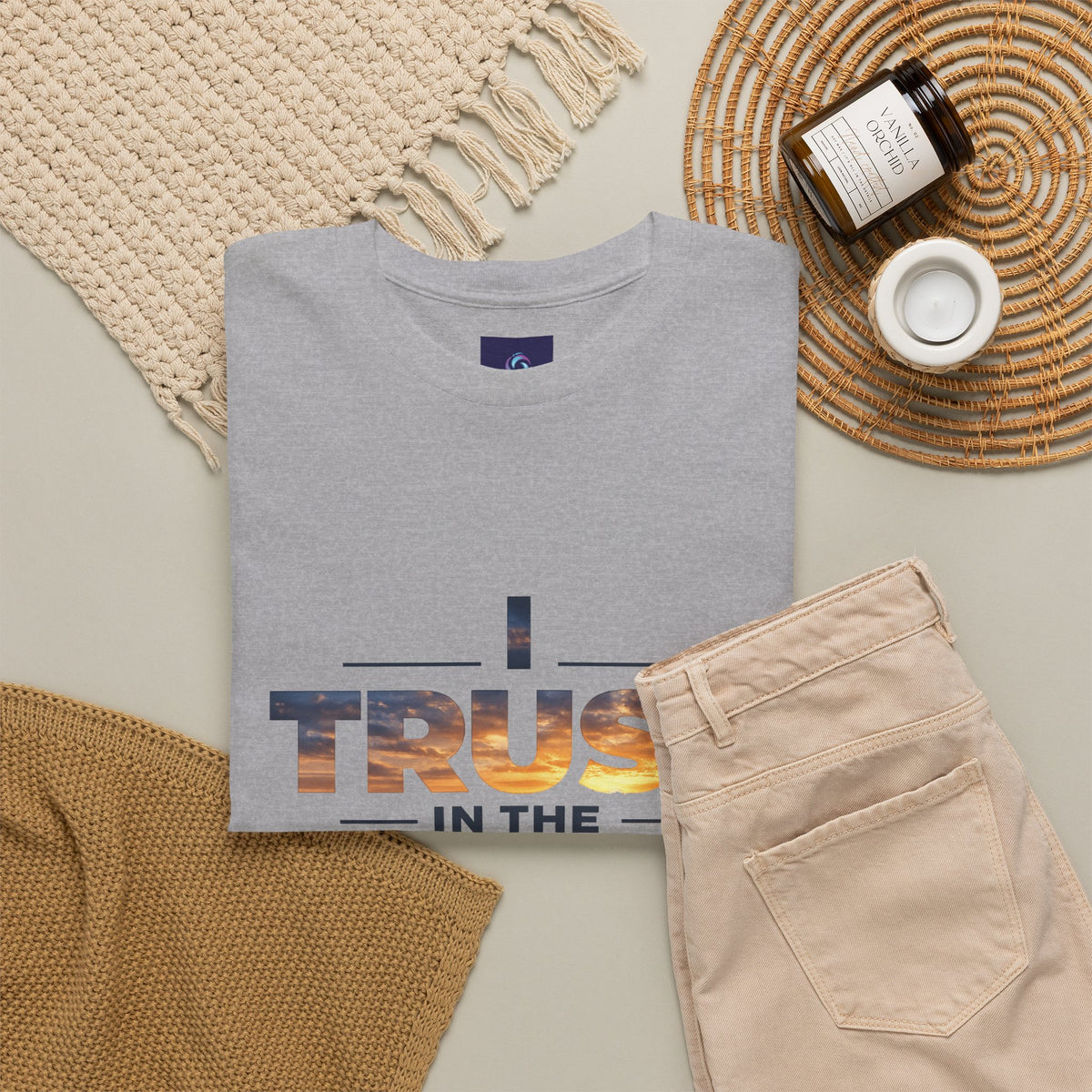 I Trust In The Lord - Mountains T‑Shirt — Proverbs 3:5 Christian Tee