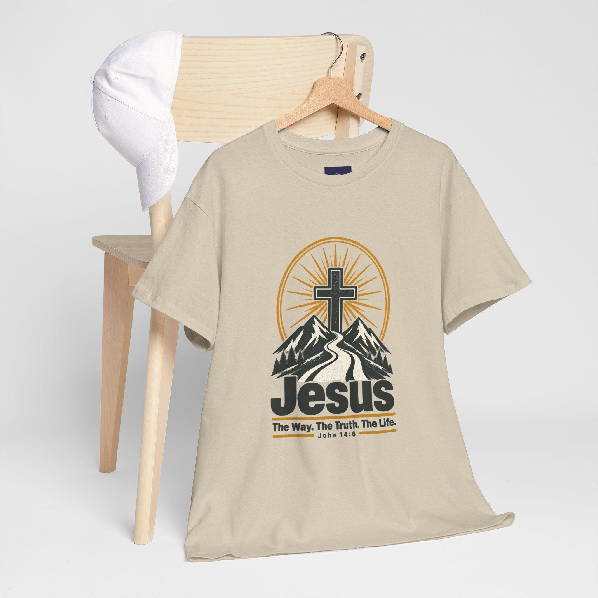 Jesus: The Way, The Truth, The Life - John 14:6 Unisex Graphic Tee