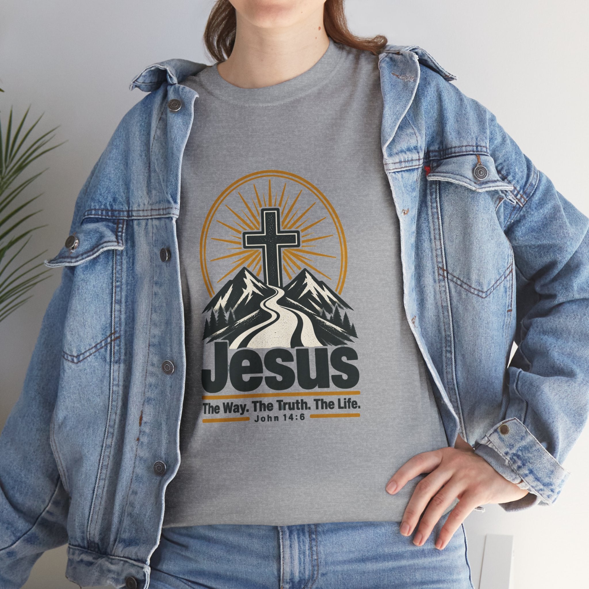 Jesus: The Way, The Truth, The Life - John 14:6 Unisex Graphic Tee
