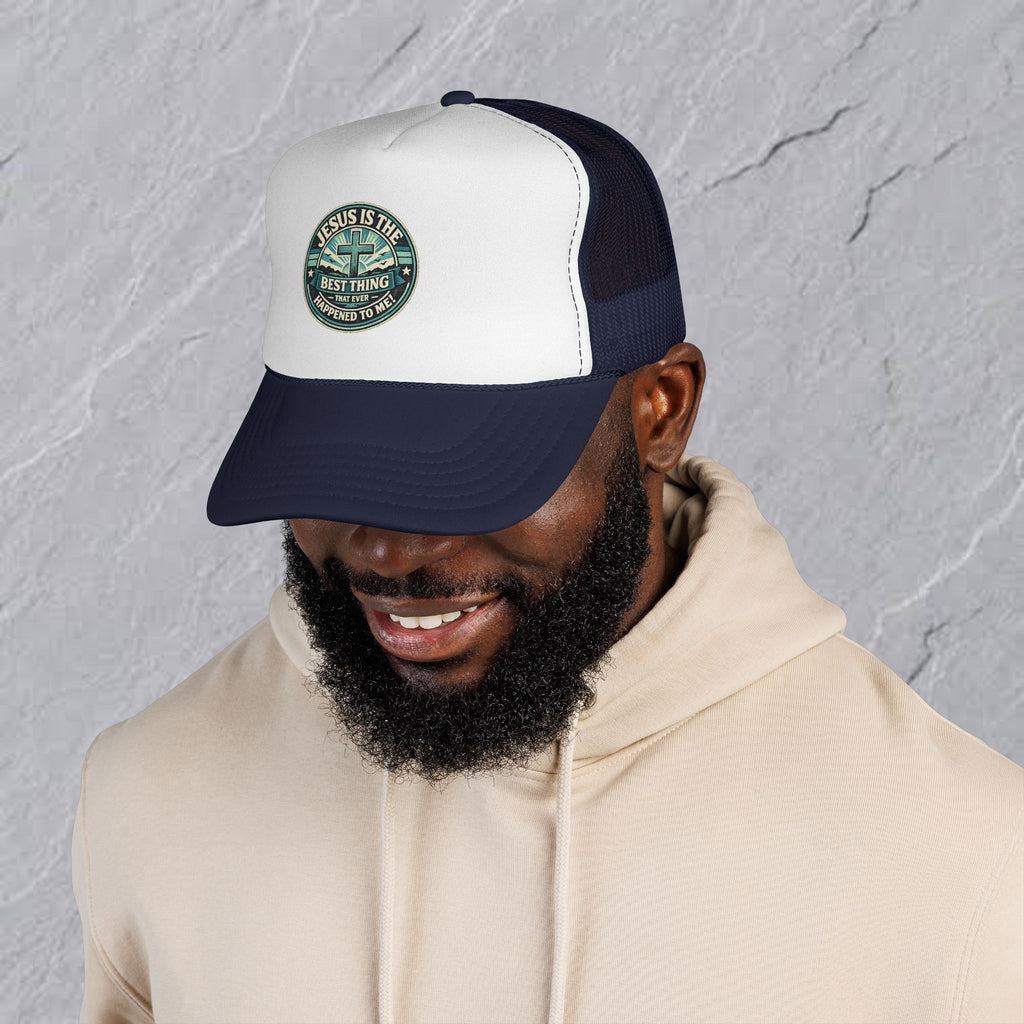Jesus Is The Best Thing That Ever Happened To Me - Vintage Patch Cap