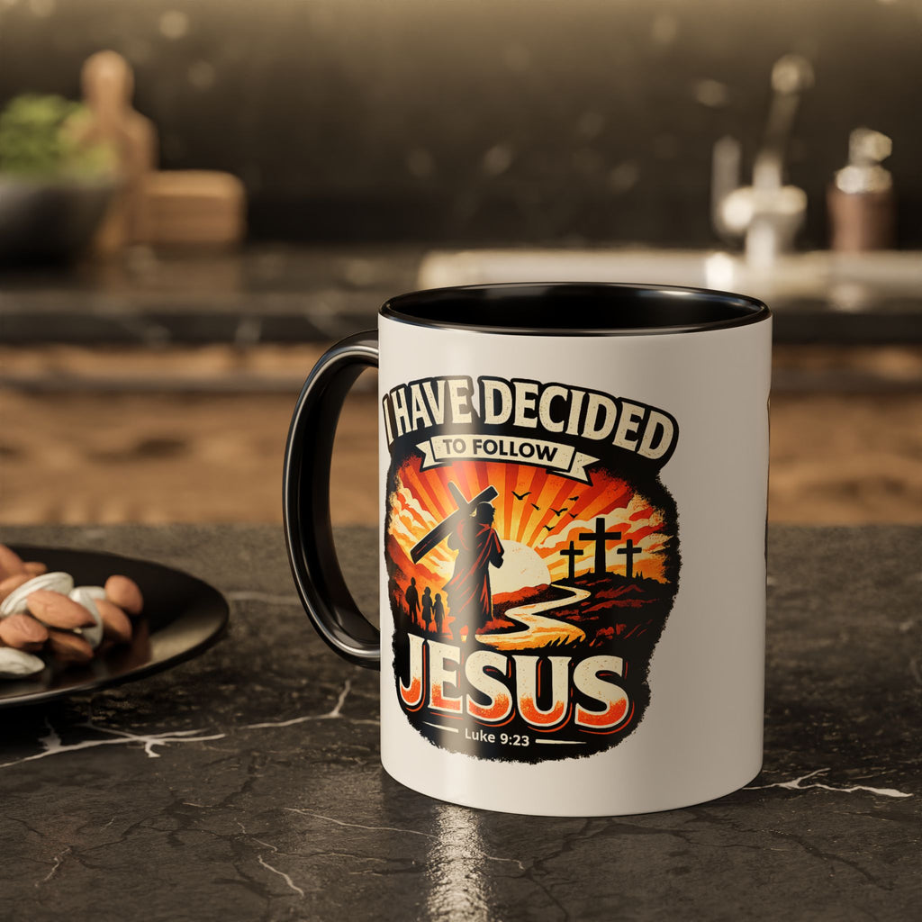 I Have Decided to Follow Jesus - Christian Faith Coffee Mug (11oz/15oz)