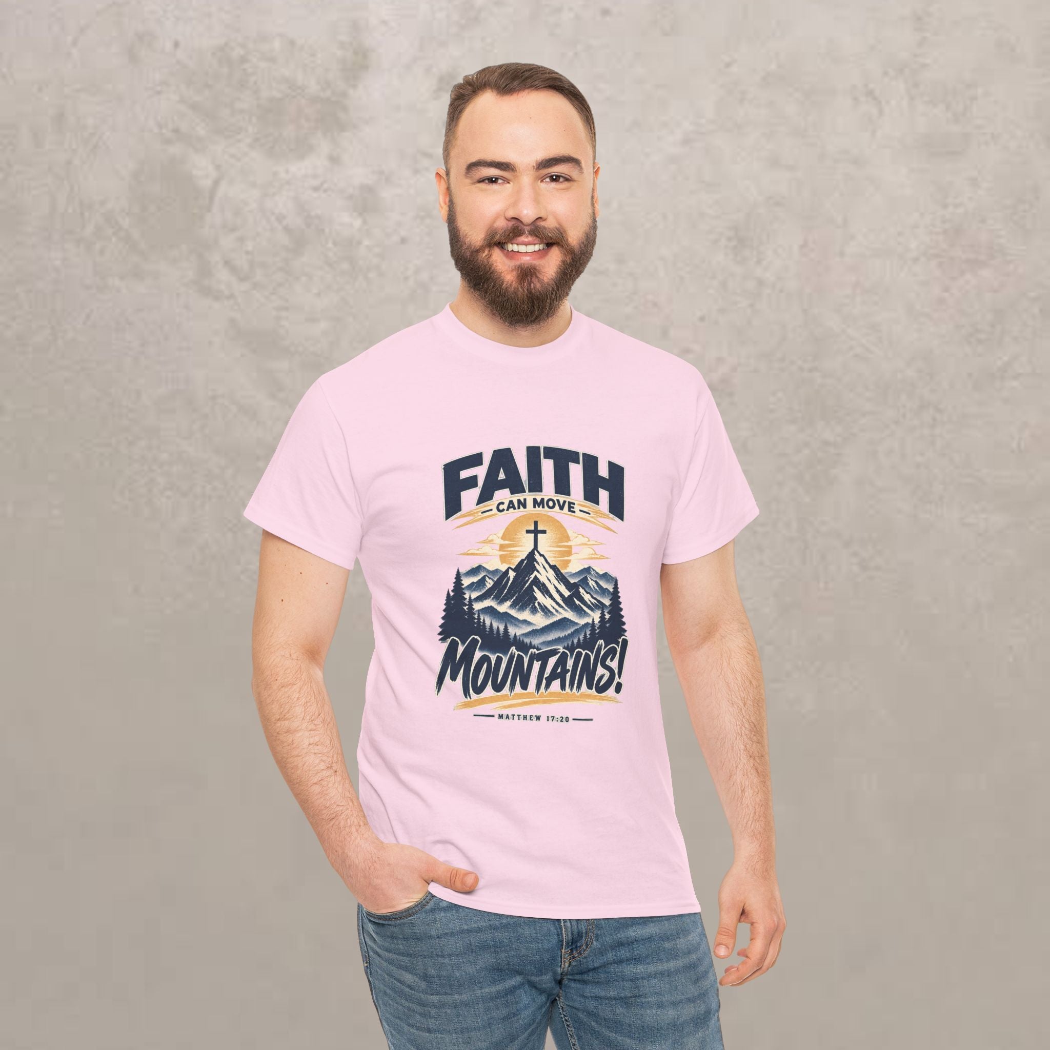 Faith Can Move Mountains Unisex Tee