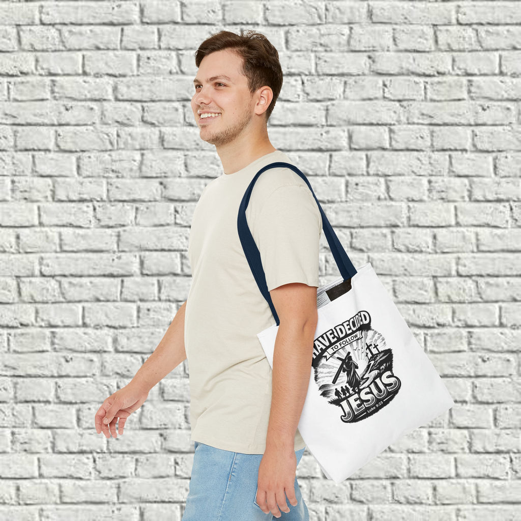 I Have Decided to Follow Jesus Tote Bag — Carryall