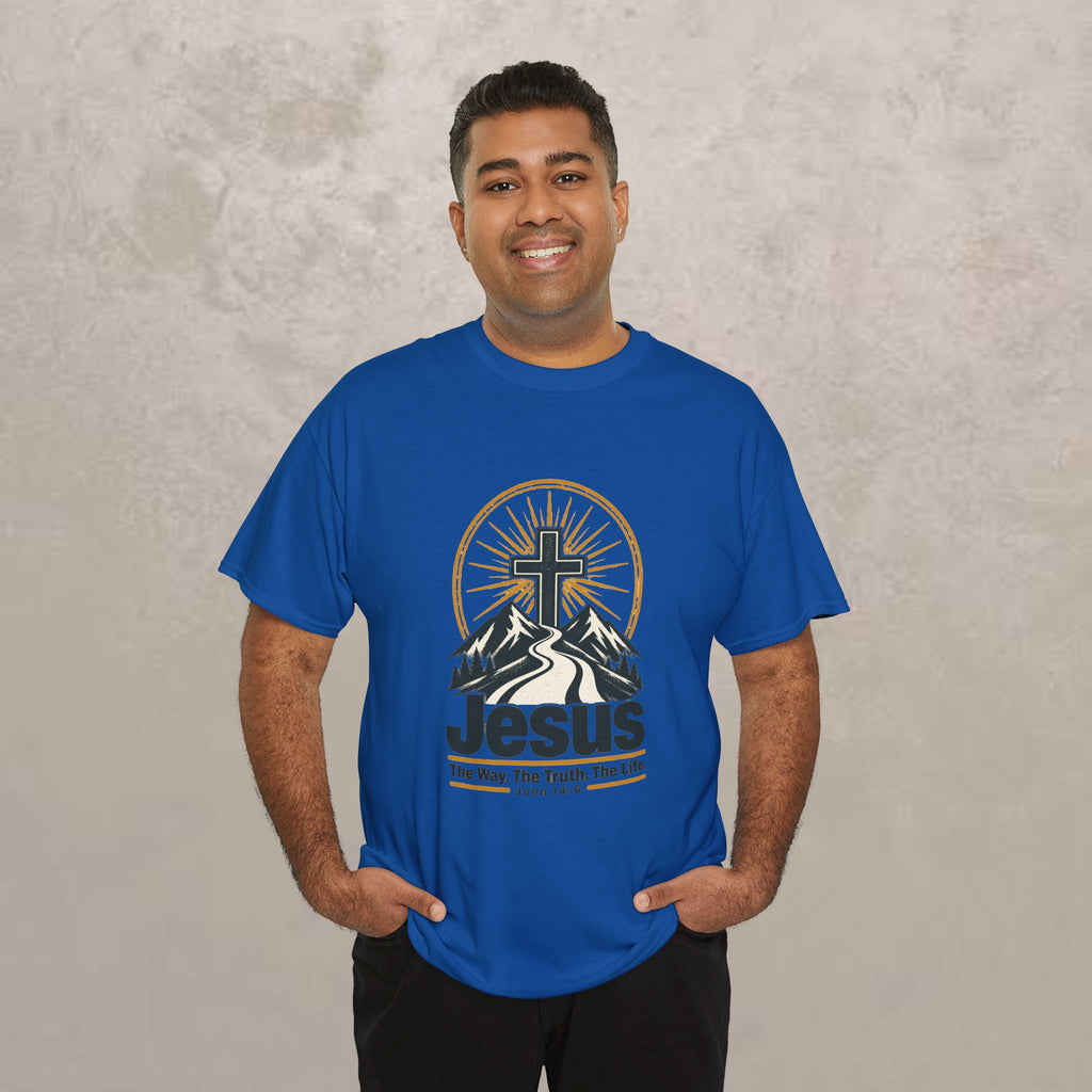 Jesus: The Way, The Truth, The Life - John 14:6 Unisex Graphic Tee