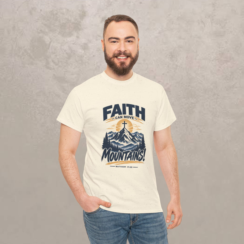 Faith Can Move Mountains Unisex Tee