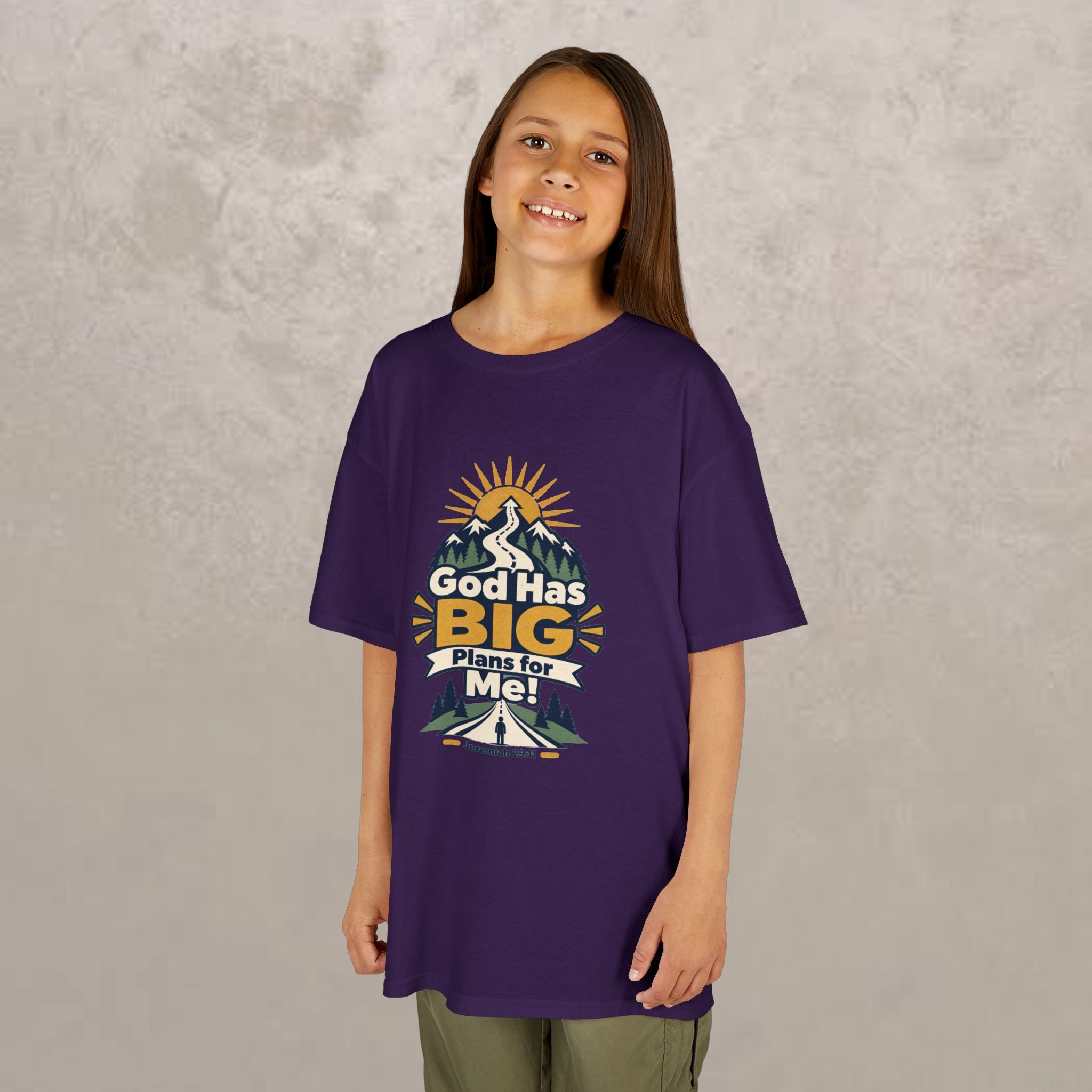 Kids - "God Has Big Plans for Me" Tee - Jeremiah 29:11