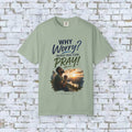 Why Worry - Pray - Men's Tee — Black Man