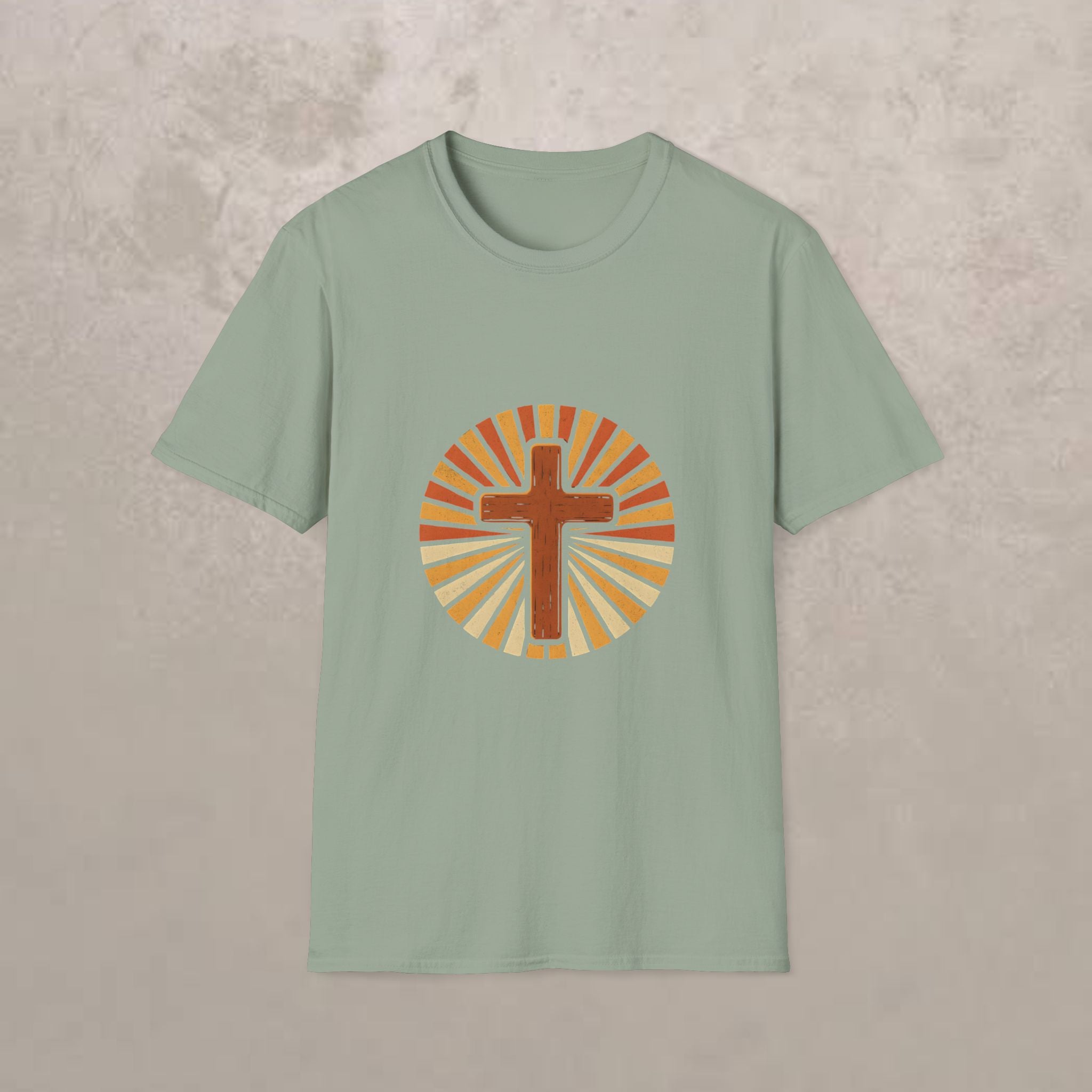 Cross with Sunburst Rays T-Shirt