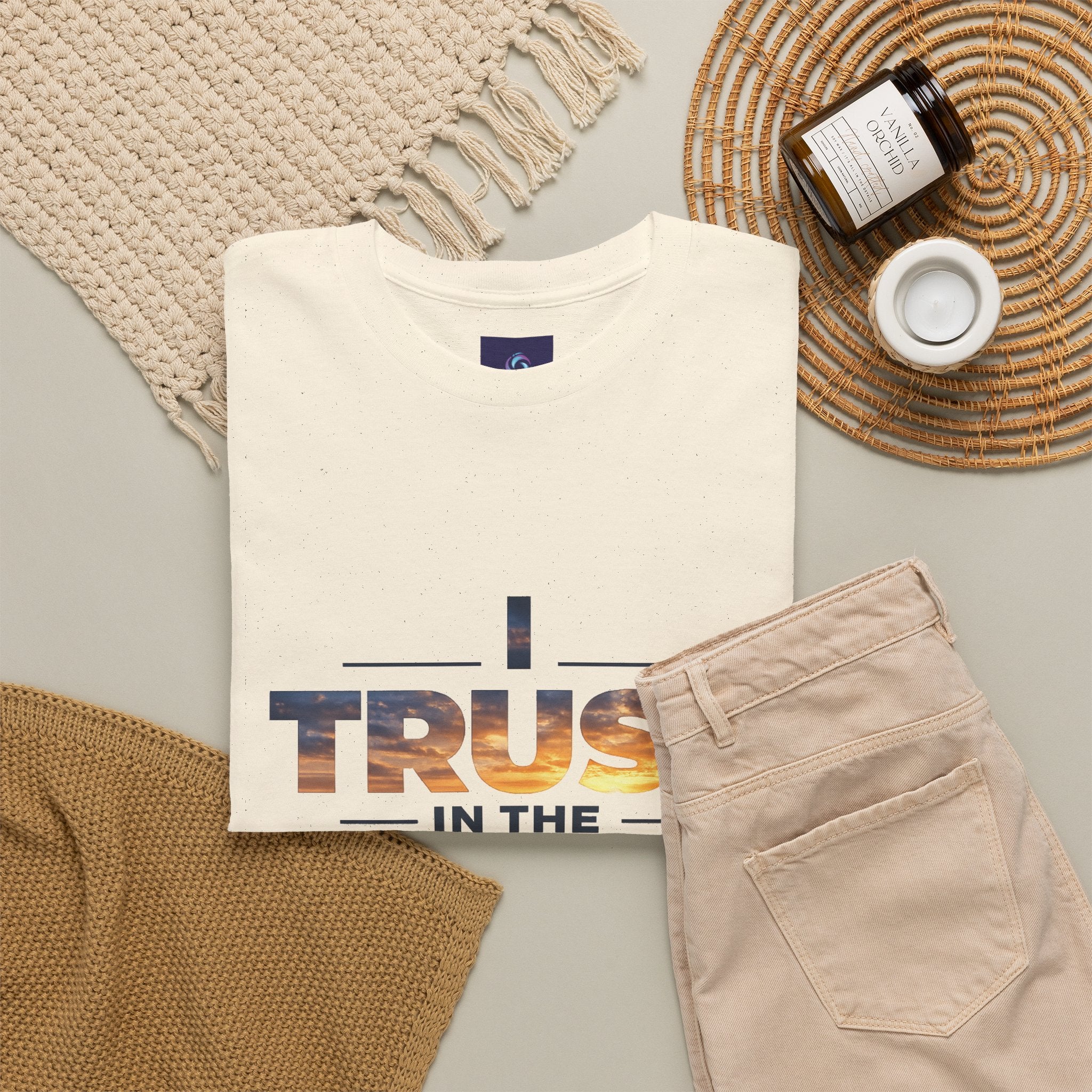 I Trust In The Lord - Mountains T‑Shirt — Proverbs 3:5 Christian Tee