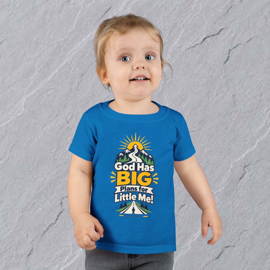 Toddler - God Has Big Plans for Little Me - Tee - Jeremiah 29:11