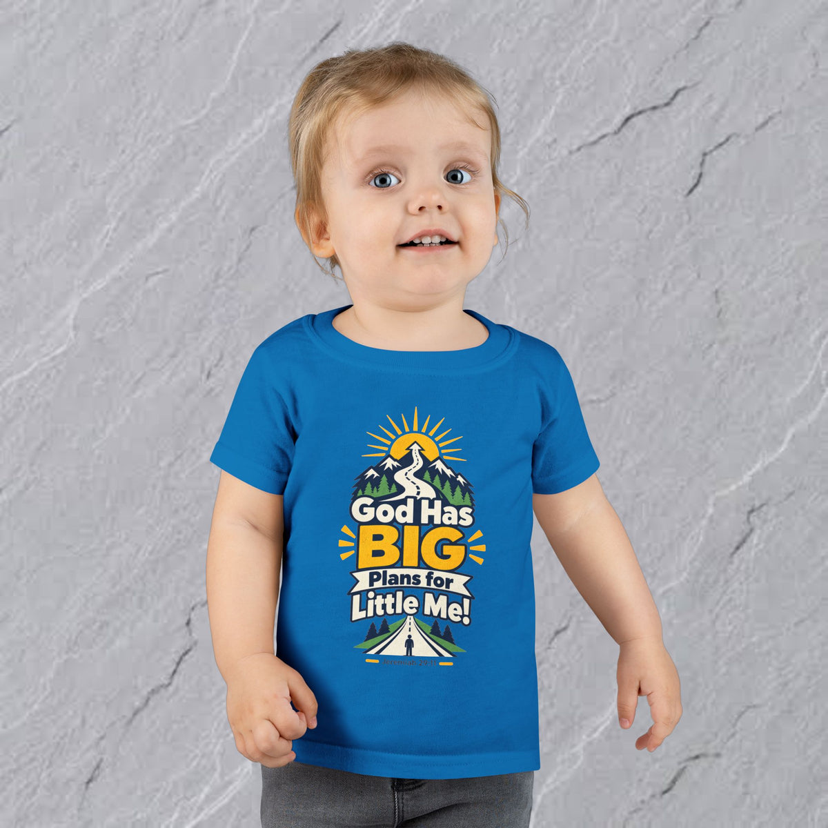 Toddler - God Has Big Plans for Little Me - Tee - Jeremiah 29:11