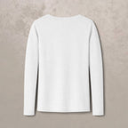 Proverbs 31 Woman V-Neck Long Sleeve Tee - Blonde