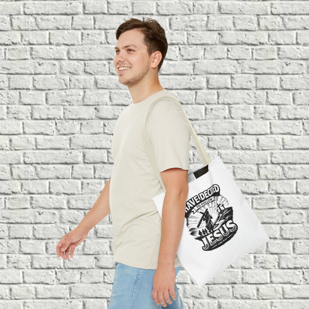 I Have Decided to Follow Jesus Tote Bag — Carryall