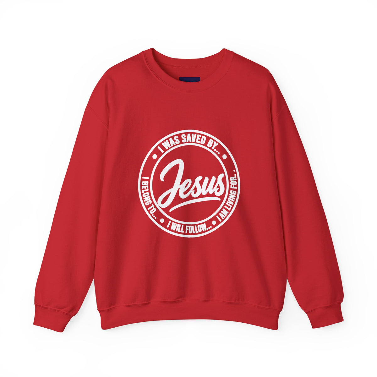 Jesus - I Will Follow - Christian Graphic Sweatshirt/Pullover